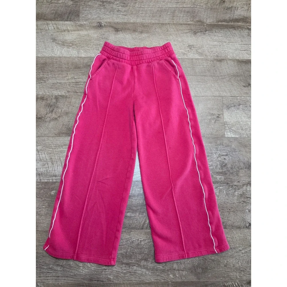 GAP Kids Relaxed Wide Leg Track Sweat Pants Size M 8‎